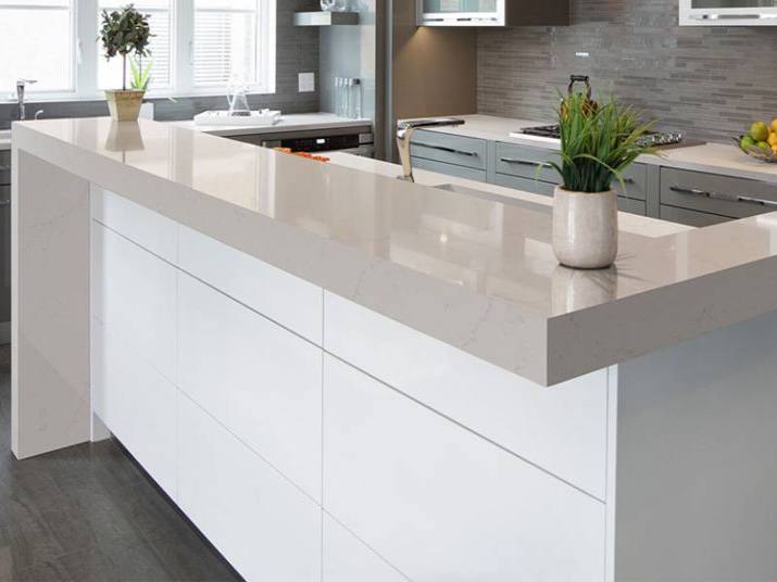 Alabaster White Slab Quartz